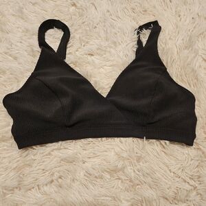Lululemon Clear Waters Bikini Top Black Size 6